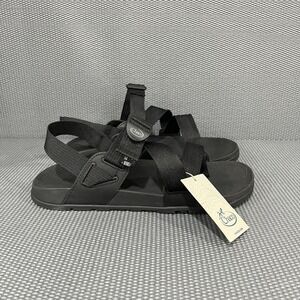 Chaco Lowdown 2 Adjustable Sandal Black JCH107847 Toe Loop Heel Strap Mens Sz 11